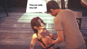 Lara Croft Tomb Raider Hentai Orgy: مانجا متحركة صريحة